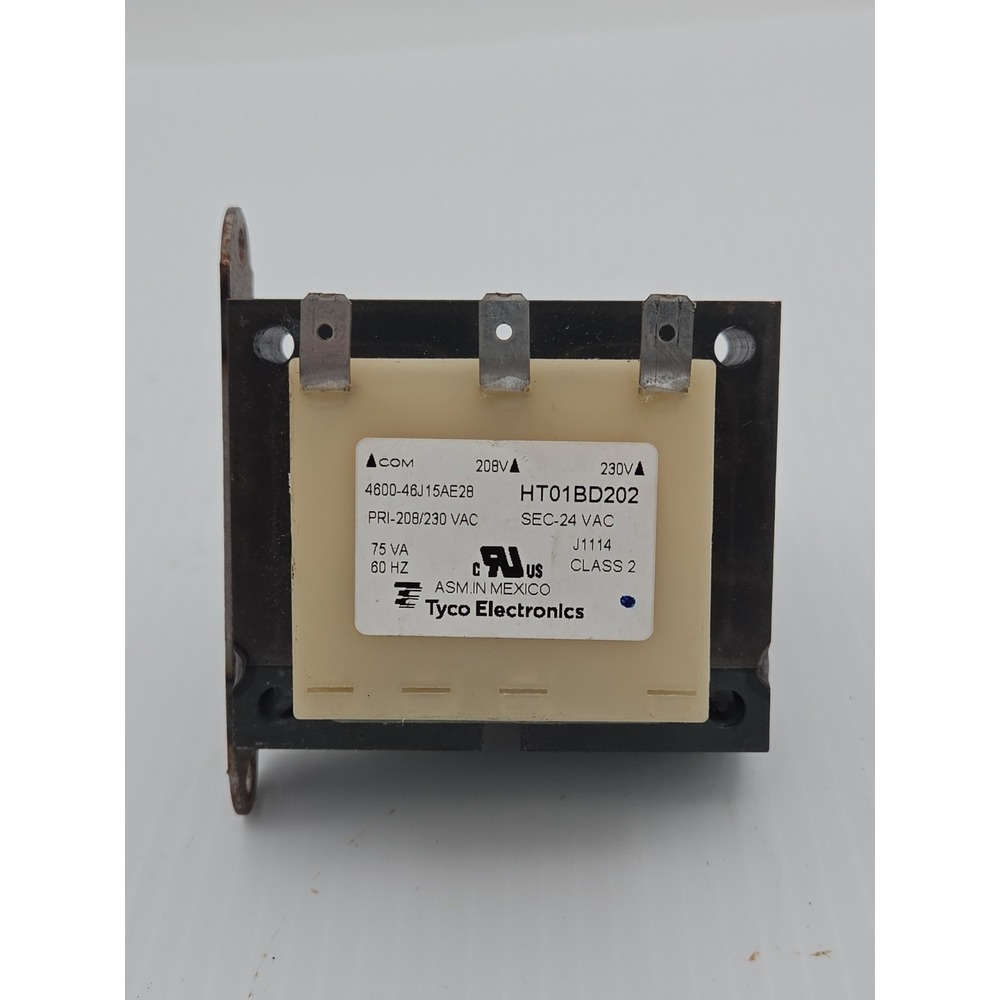 ETE Transformer 4600-46J15AE28 HT01BD202 PRI 208-230V SEC 24V 75 VA